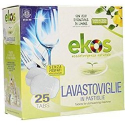 Détergent pour lave-vaisselle dans les Tablettes Ekos La vaisselle et les Couverts   Disponible sur Yumibio.com