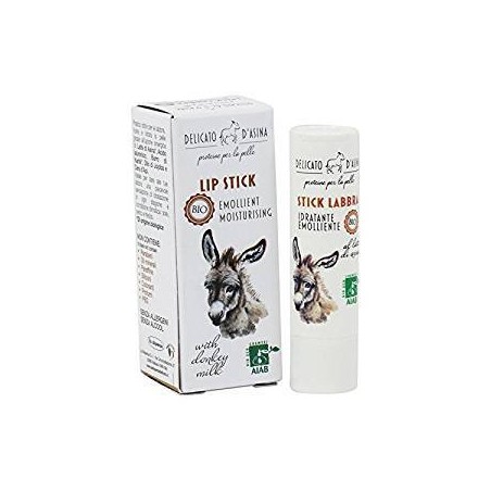 Stick the Lips to the Donkey's Milk Delicato D'Asina Lips  Available on Yumibio.com
