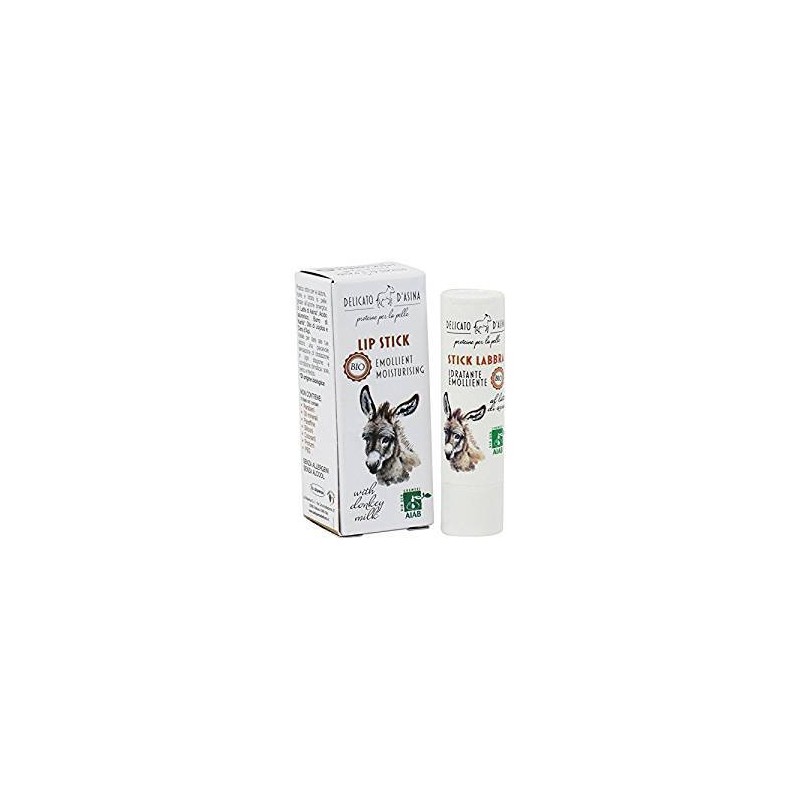 Stick the Lips to the Donkey's Milk Delicato D'Asina Lips  Available on Yumibio.com