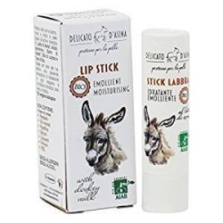 Stick the Lips to the Donkey's Milk Delicato D'Asina Lips  Available on Yumibio.com