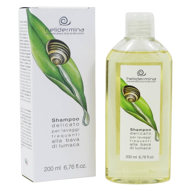 Shampoo the Dribble of Snail Helidermina Shampoo  Available on Yumibio.com