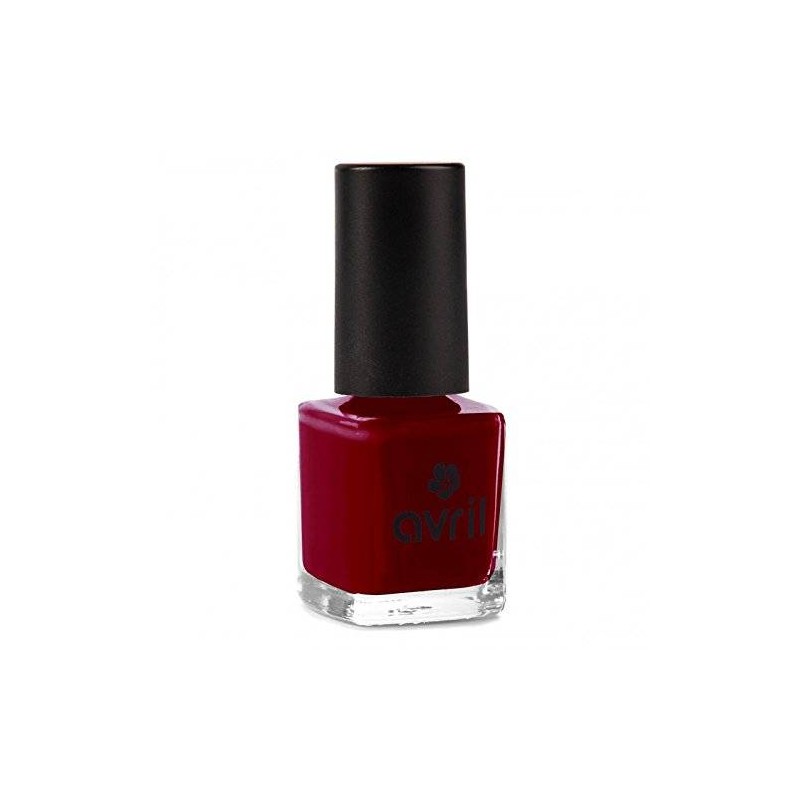 L'Émail Bordeaux Avril Vernis   Disponible sur Yumibio.com
