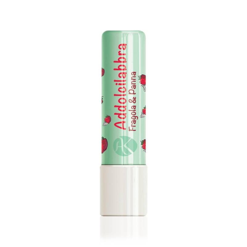 Lip balm Bio - Addolcilabbra Strawberry and Cream Alkemilla Lips  Available on Yumibio.com