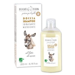 Delicato D'Asina  Doccia Shampoo al Latte D'Asina  Bagnoschiuma Bio