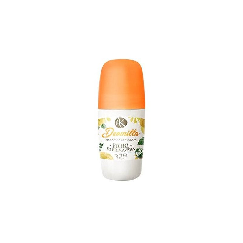 Alkemilla  Deomilla Deodorante Bio Roll-on Fiori di Primavera  Deodoranti