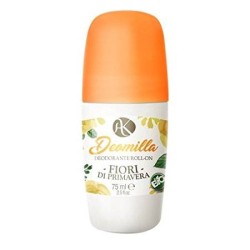 Deomilla Deodorant Bio Roll-on Spring Flowers Alkemilla Deodorants  Available on Yumibio.com