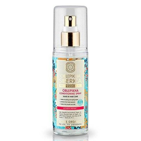 Après-shampooing Spray avec Huile d'Argousier Natura Siberica Les baumes   Disponible sur Yumibio.com