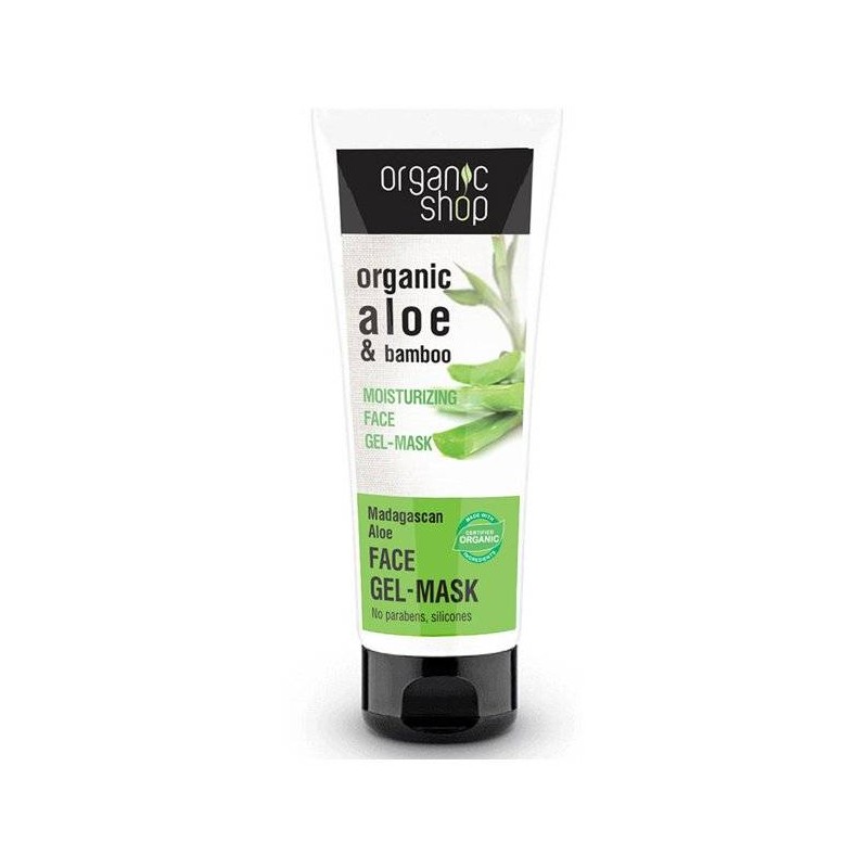 Organic Shop  Maschera Viso Aloe e Bamboo  Maschere Viso