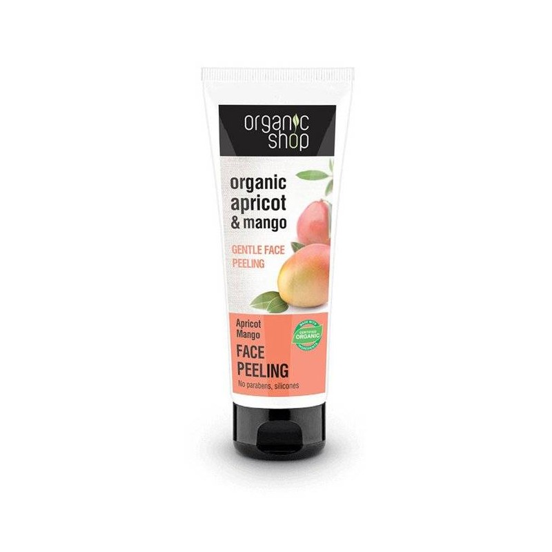 Organic Shop  Maschera Peeling Viso Albicocca e Mango  Maschere Viso
