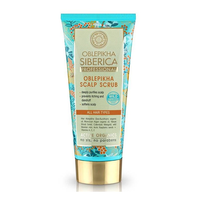 Natura Siberica  Scrub per il cuoio capelluto  Scrub e lavaggi alternativi