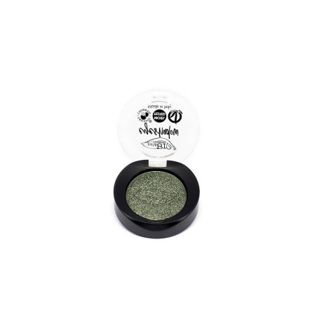 Fard à paupières n.22 - Vert Mousse Shimmer Purobio La maison   Disponible sur Yumibio.com