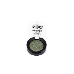 Fard à paupières n.22 - Vert Mousse Shimmer Purobio La maison   Disponible sur Yumibio.com