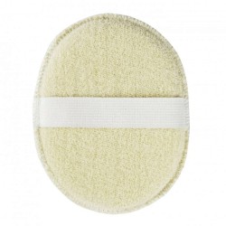 Éponge le Visage en Coton Bio Avril Nettoyage   Disponible sur Yumibio.com