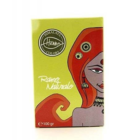 Henna Natural Copper Himalaya Dyed vegetables and Henne  Available on Yumibio.com
