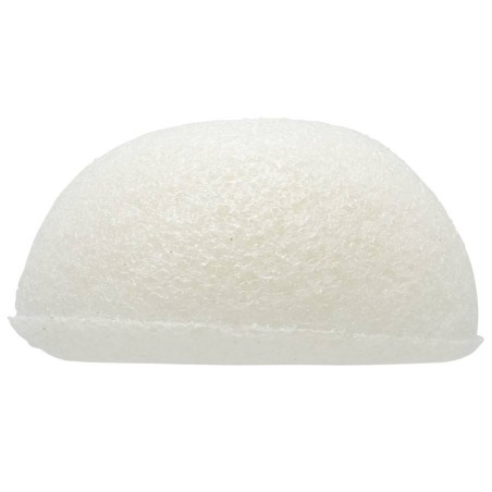 Éponge Konjac Visage Blanc Bioessenze Les éponges et les Accessoires   Disponible sur Yumibio.com