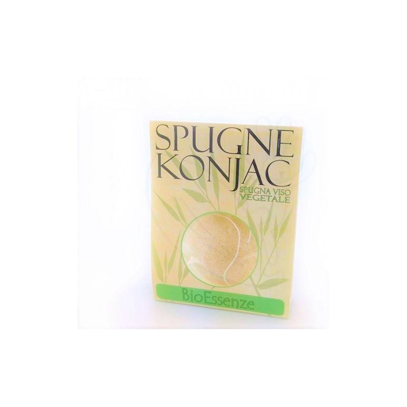 Sponge Konjac Face Orange Bioessenze Sponges and Accessories  Available on Yumibio.com