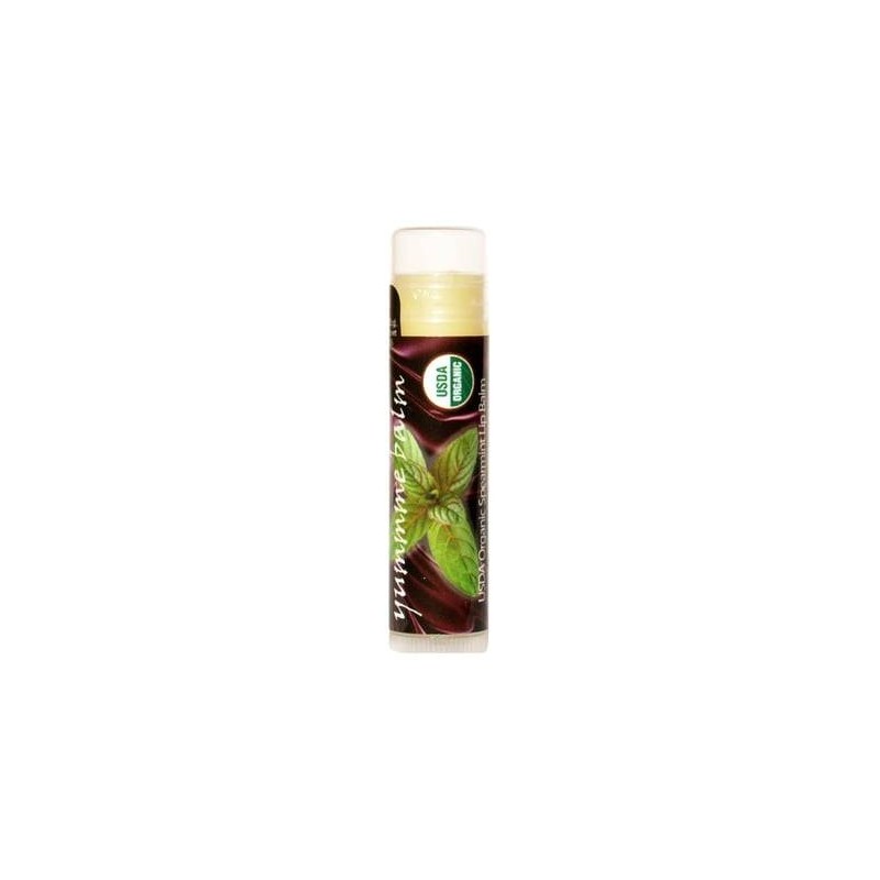 Baume À Lèvres Menthe Verte Biopark Cosmetics La maison   Disponible sur Yumibio.com
