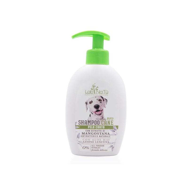 Natural Shampoo for Short Haired Dog LabNatù Animal Friends  Available on Yumibio.com