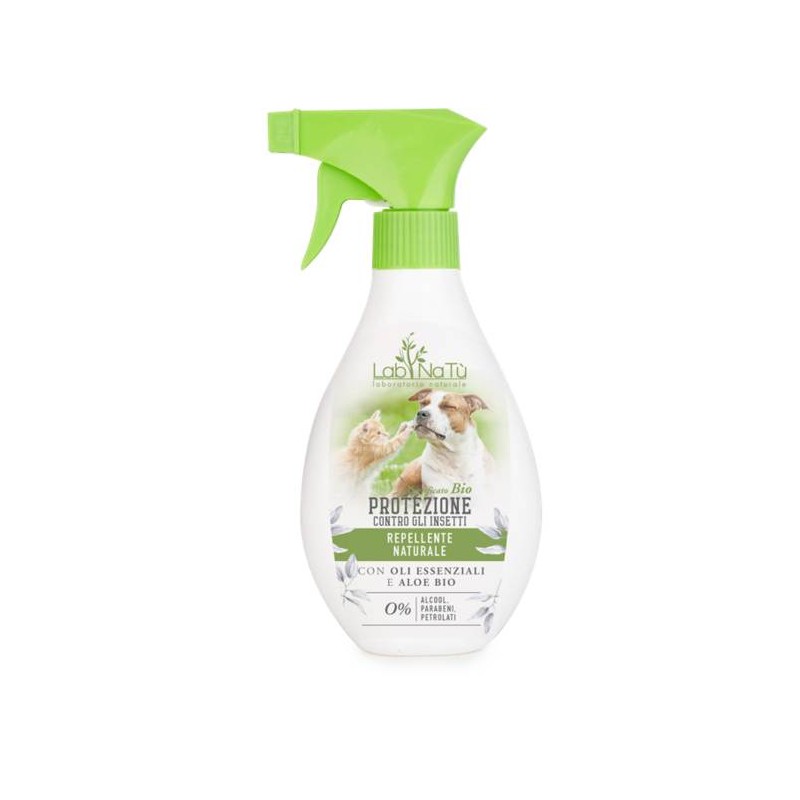 Lotion Natural Spray for Protection from Insects LabNatù Animal Friends  Available on Yumibio.com