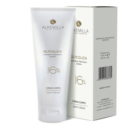 Alkemilla  Glycolica Crema Corpo 16%  Creme Corpo Bio