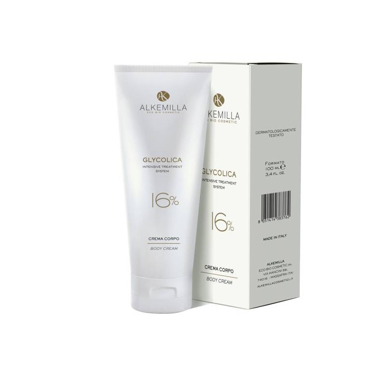 Alkemilla  Glycolica Crema Corpo 16%  Creme Corpo Bio