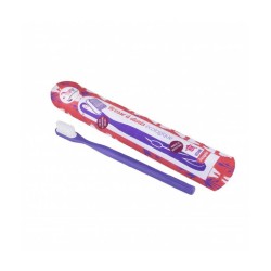 Toothbrush Eco-friendly Purple Lamazuna Toothbrushes  Available on Yumibio.com