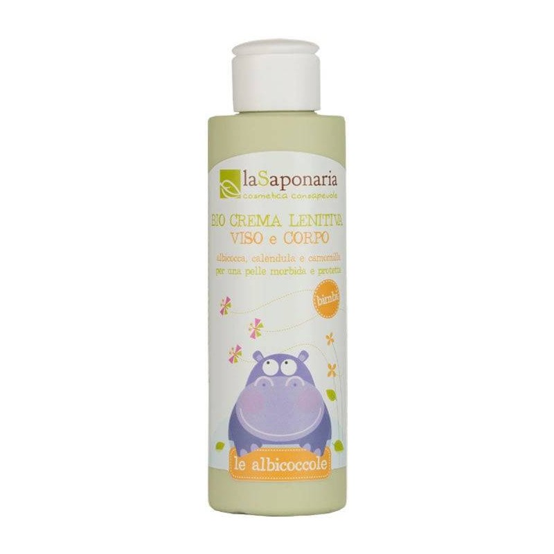 Bio Soothing Cream For Face And Body For Children La Saponaria Creams and Lotions  Available on Yumibio.com