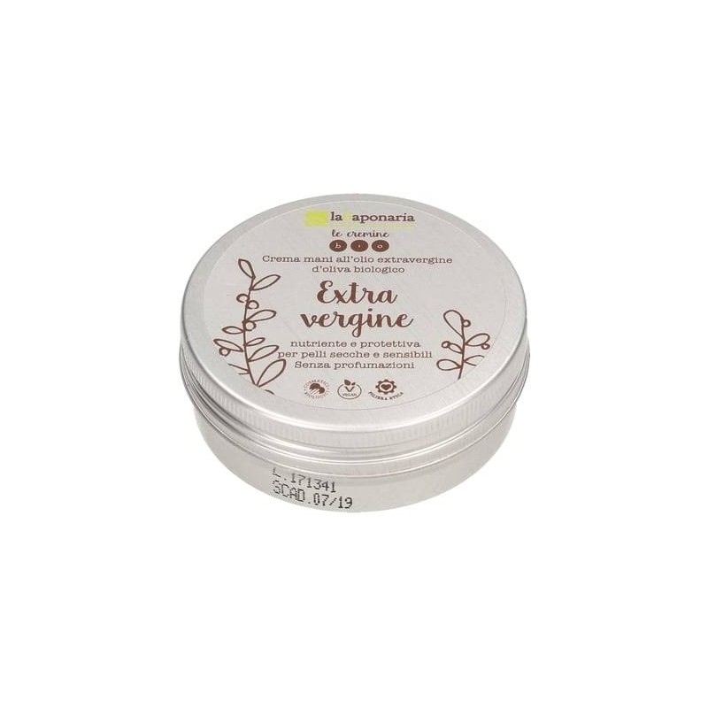 Hand Cream Extra Virgin Olive La Saponaria Hands and Nails  Available on Yumibio.com