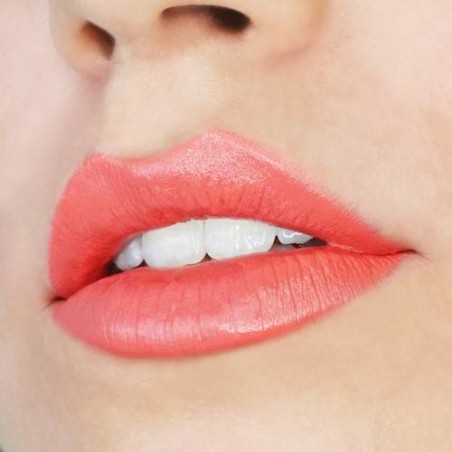 Lipstick Peach Pink - Macaron Defa Cosmetics Rossetti  Available on Yumibio.com