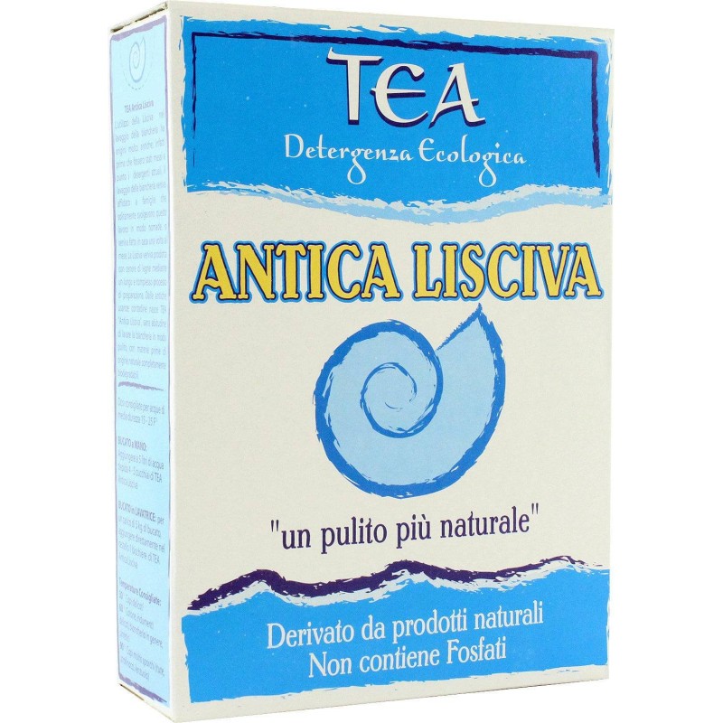 Tea Natura  Antica Lisciva Bucato a mano e Lavatrice  Detersivo in Polvere