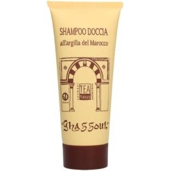 Shower Shampoo Ghassoul Tea Natura Organic Shampoo for curly and wavy hair  Available on Yumibio.com
