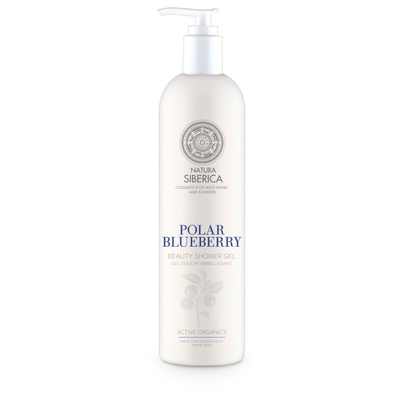 Natura Siberica  Gel Doccia al Mirtillo Artico  Bagnoschiuma Bio