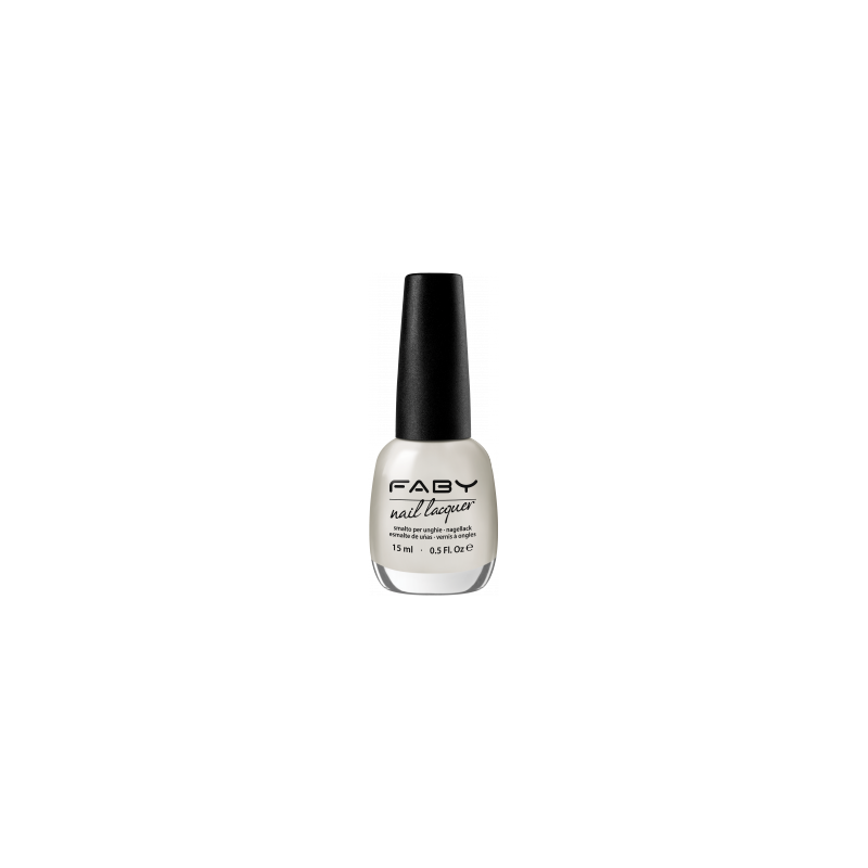 Enamel Satin White - Mirror of My Soul Faby Nails Enamels  Available on Yumibio.com