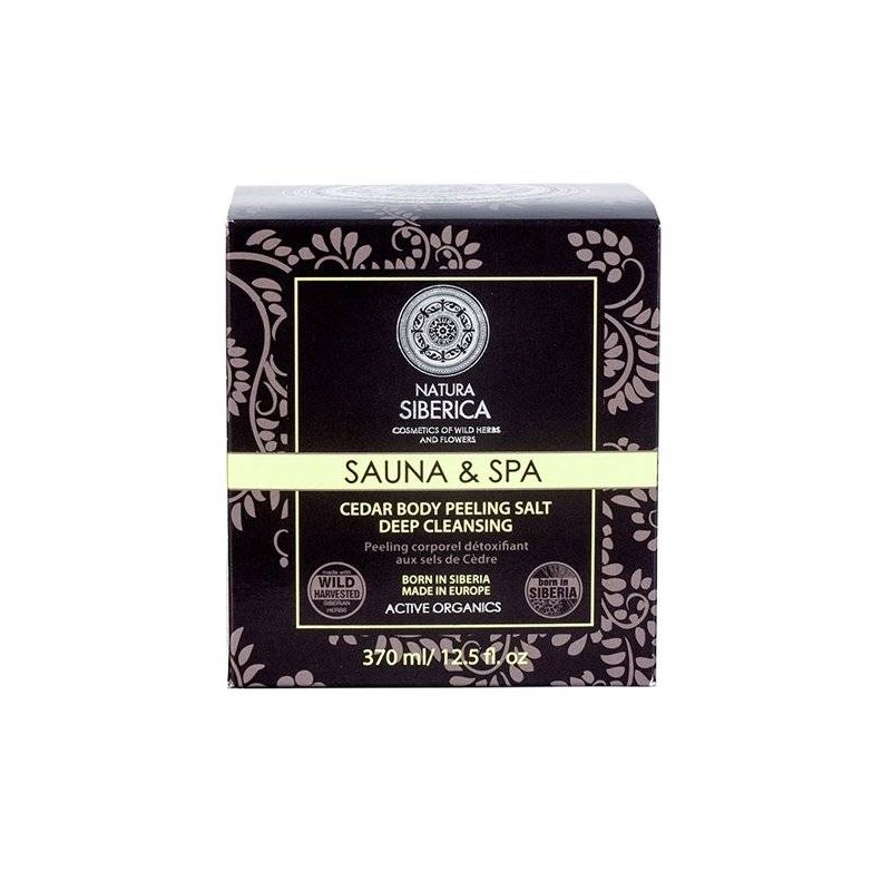 Peeling corpo detossinanate Natura Siberica Scrubs   Disponible sur Yumibio.com