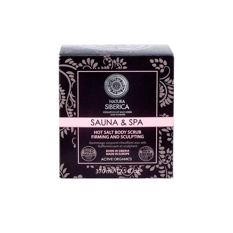Sauna & Spa Hot Salt Body Scrub Natura Siberica Body Scrub  Available on Yumibio.com