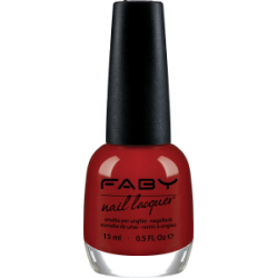 Nail Polish Dark Red - Abracadabra Faby Nails Enamels  Available on Yumibio.com
