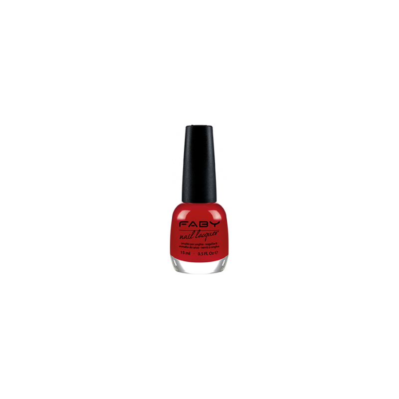 Nail Polish Pure Red - Faby's Red Faby Nails Nail Polish  Available on Yumibio.com