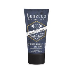 After shave 2-in-1 Benecos Shaving and Styling Beard  Available on Yumibio.com