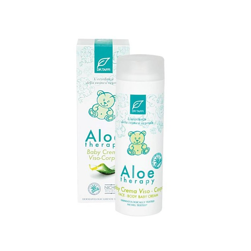 Crème Pour Le Visage Et Le Corps À L'Aloe Bébé Dr.Taffi Les crèmes et Lotions   Disponible sur Yumibio.com