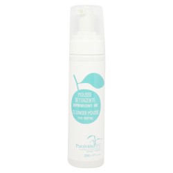 PuraVida Bio  Mousse Detergente Dermopurificante Bio per Pelli Impure  Detergente viso