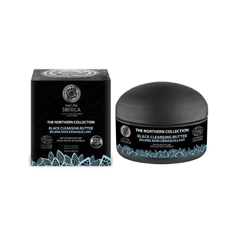 Beurre Démaquillant Noir Bio Natura Siberica Les détergents   Disponible sur Yumibio.com