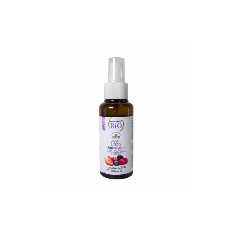 Parentesi Bio  Olio Anticellulite ai Frutti Rossi  Anticellulite Bio