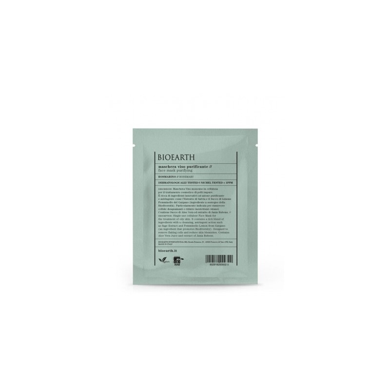 Masque Purifiant au Romarin Bioearth Les masques   Disponible sur Yumibio.com