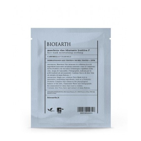 Bioearth  Maschera Viso Lenitiva alla Camomilla  Maschere Viso