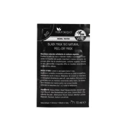Noir Masque Peel Off Bio Usine de Charbon - single-Dose Naturaequa Les masques   Disponible sur Yumibio.com