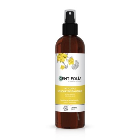 L'eau florale d'Immortelle Centifolia Idrolati   Disponible sur Yumibio.com