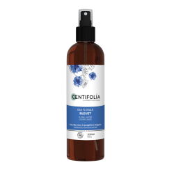 L'eau florale de Bleuet Centifolia Toniques   Disponible sur Yumibio.com