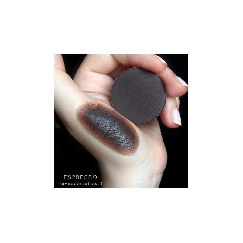 Eyeshadow Dark Brown - Espresso Neve Cosmetics Eyeshadows  Available on Yumibio.com