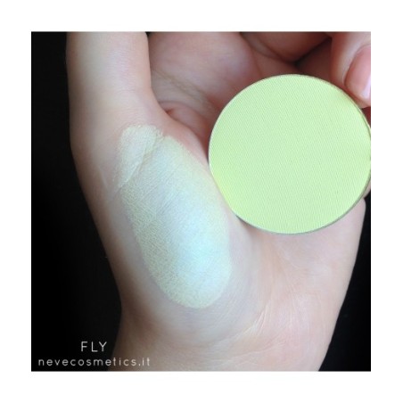 Fard À Paupières-Jaune Canari - Mouche Neve Cosmetics Les fards à paupières   Disponible sur Yumibio.com