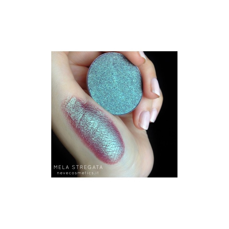 Neve Cosmetics  Ombretto Duochrome Fucsia Violaceo - Mela Stregata  Ombretti